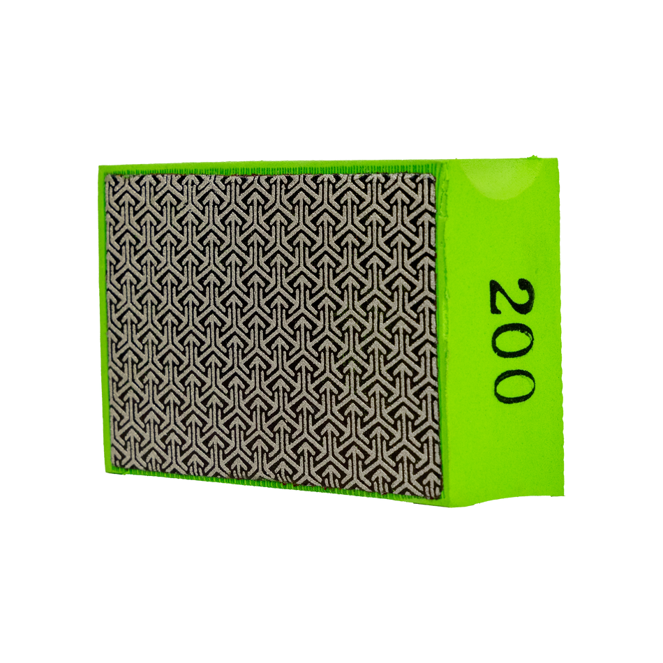 OX DHPP-200 Diamond Hand Polishing Pads - 200 Grit