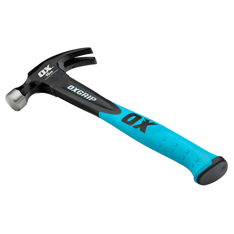 OX Tools OX-T081216 Trade Fibreglass Claw Hammer