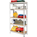 Clarke 6600806 CSM5350S Heavy Duty 350kg Boltless Shelving (Silver)