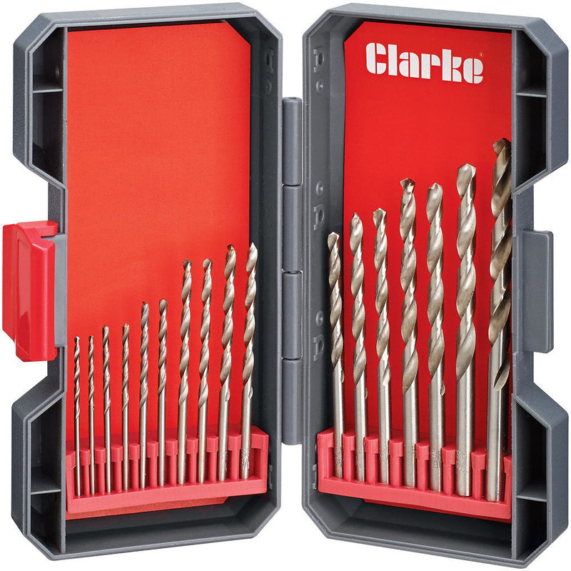 Clarke 1801762 CHT762 17 Piece Drill Bit Set (1.5-6mm)