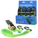 Faithfull FAITDRATSET4 Ratchet Tiedown Straps 5M - 4PC