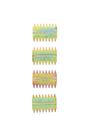 OX Tools OX-P080738 Pro 38mm Scutch Combs - 4 pack