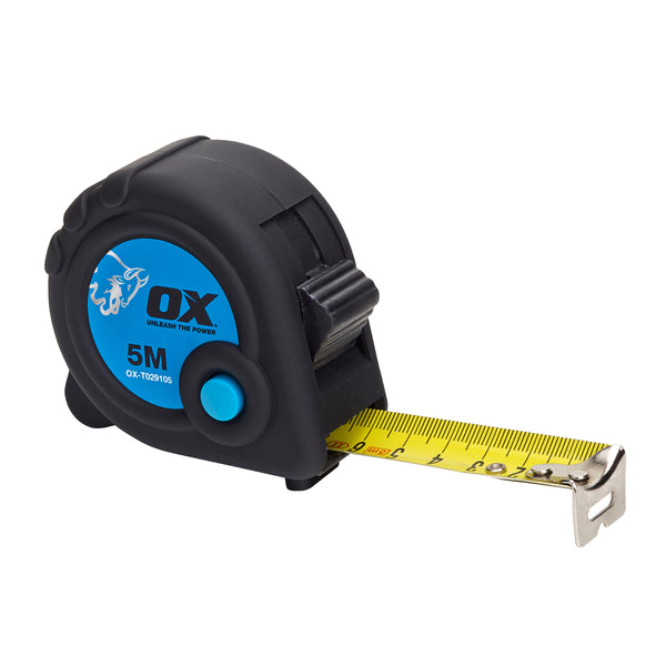 OX Tools OX-T029105 Trade Tape Measure Metric Only 5M