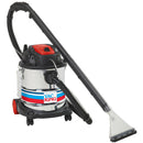 Clarke 6471098 Vac King CVAC20CCSS 3 in 1 Stainless Steel Carpet Cleaner