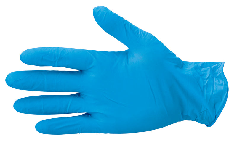 OX S488510 Pro Nitrile Disposable Gloves (Blue) - XL