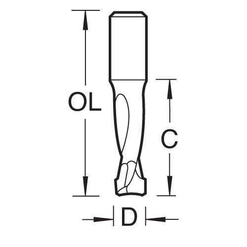 Trend Tools DOM/10 Domino Bit 10Mm Diameter