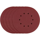 Clarke 6502146 225mm Sanding Disc with Holes (5 Pack)