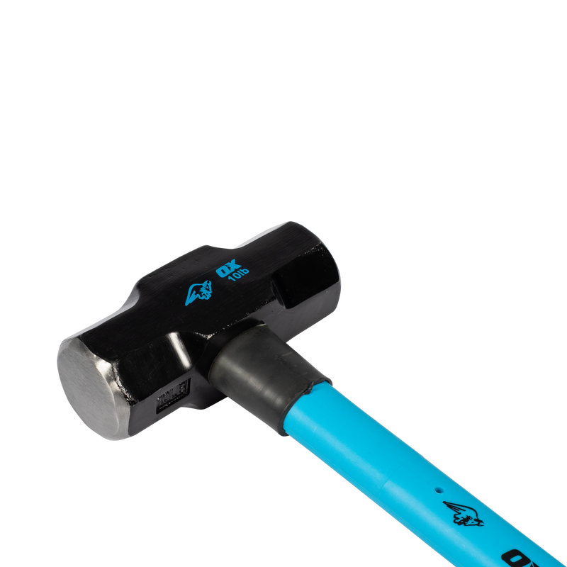 OX Tools OX-T081510 Trade Fibreglass Handle Sledge Hammer - 10 lb