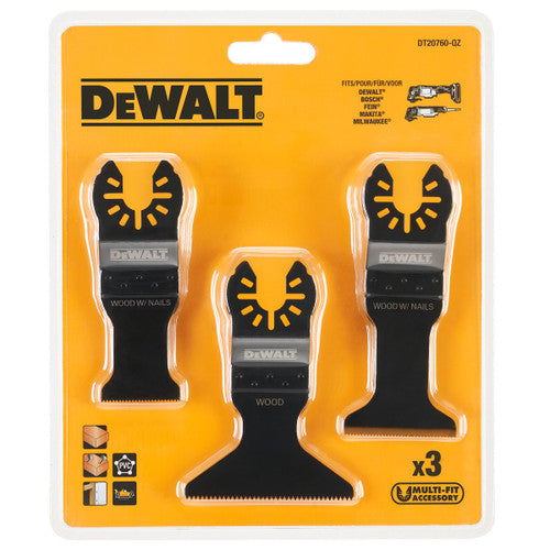 Dewalt DT20760-QZ Multi-Tool Accessory Set (3 Piece)