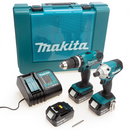 Makita DLX2336SF3 18V Cordless Combi and Impact Driver Kit