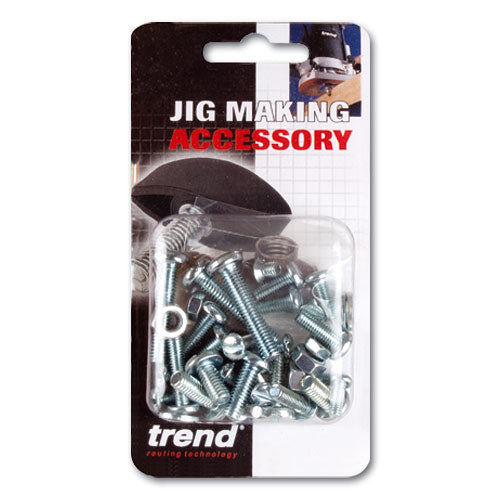 Trend Tools FIX/KIT/2 Fixing Kit Router Tables Countersink Screw - Uk Only