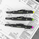 TRACER AFH MK3 PF Highlighter Markers Pk3 (Yellow, Pink, Green) c/w Site Holsters