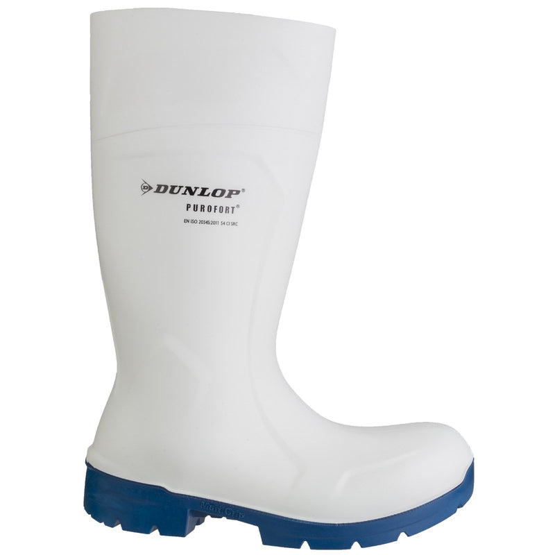 Dunlop 22399-36486 Food Pro Multigrip Safety Wellington - Mens, White