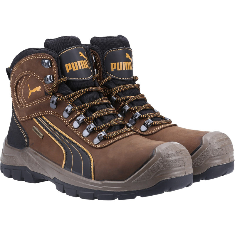 Puma Safety 23084-37906 Sierra Nevada Mid Safety Boot - Mens, Brown