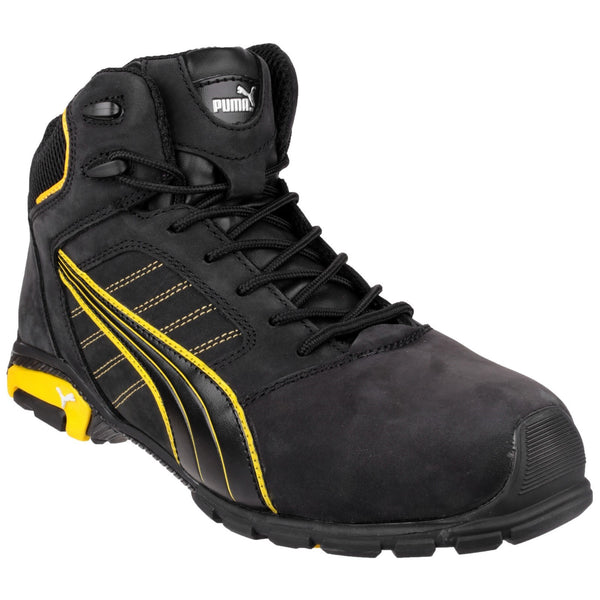 Puma Safety 23090-37915 Amsterdam Mid Safety Boot - Mens, Black