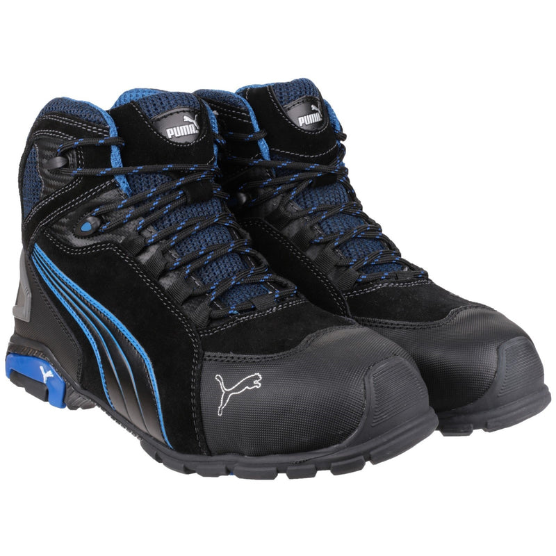 Puma Safety 23091-37916 Rio Mid Lace-up Safety Boot - Mens, Black