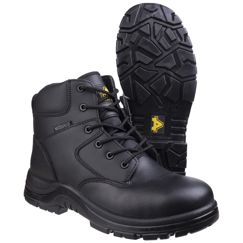Amblers Safety 20416-32259 FS006C Safety Boot- Unisex, Black