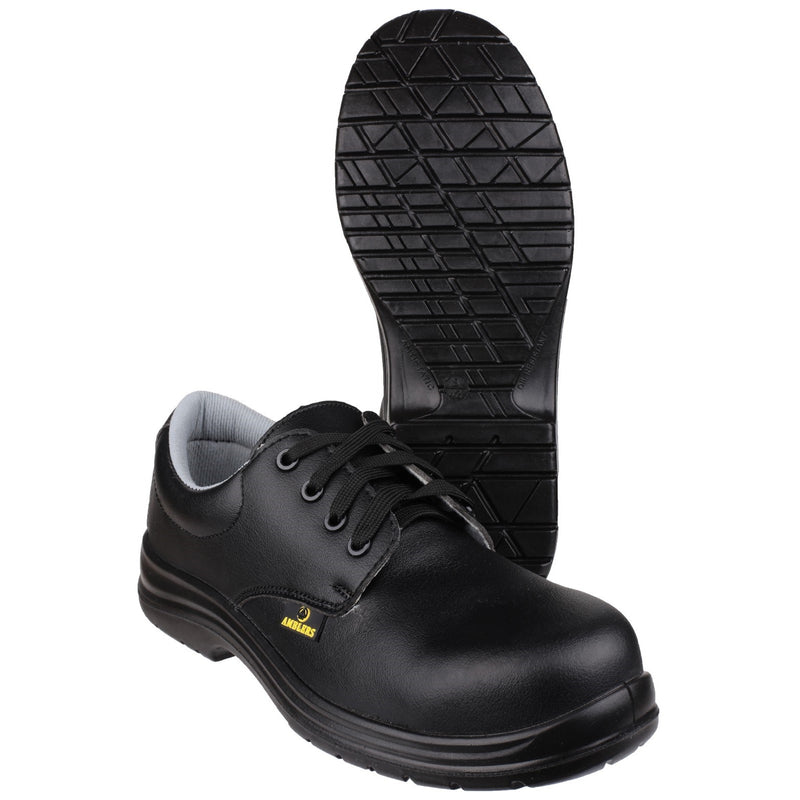 Amblers Safety 20438-32281 FS662 Safety Shoe- Unisex, Black