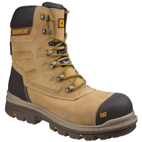 Caterpillar 24528-40566 Premier Safety Boot- Mens, Honey