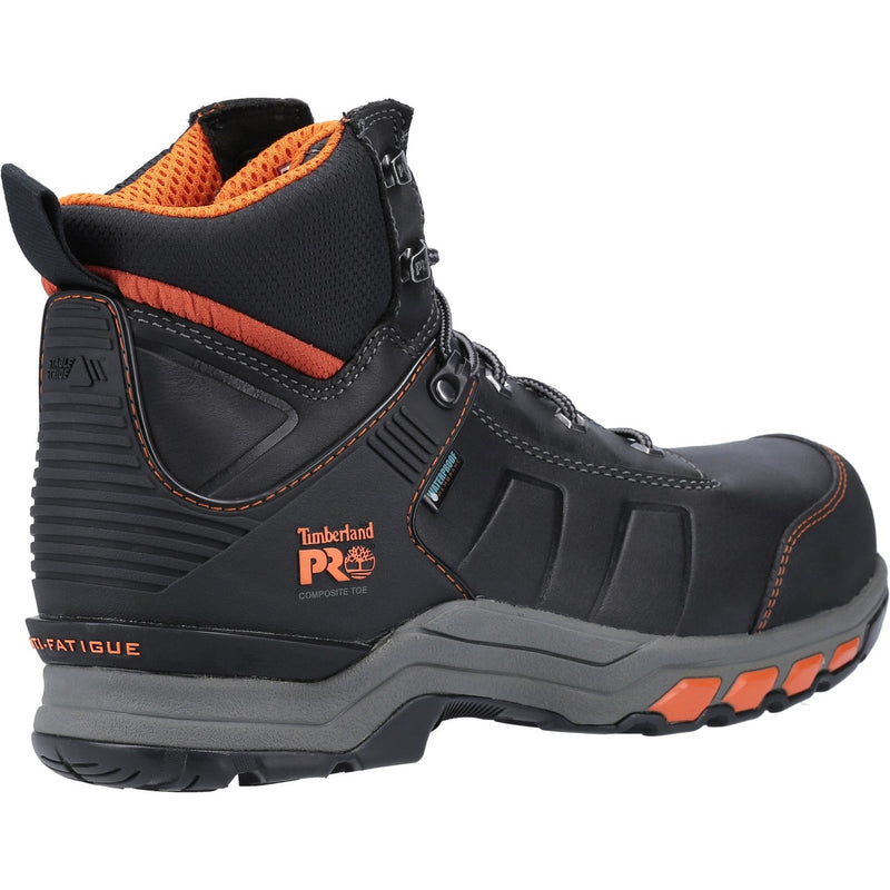 Timberland Pro 30948-52784 Hypercharge Composite Safety Toe Work Boot - Mens, Black/Orange
