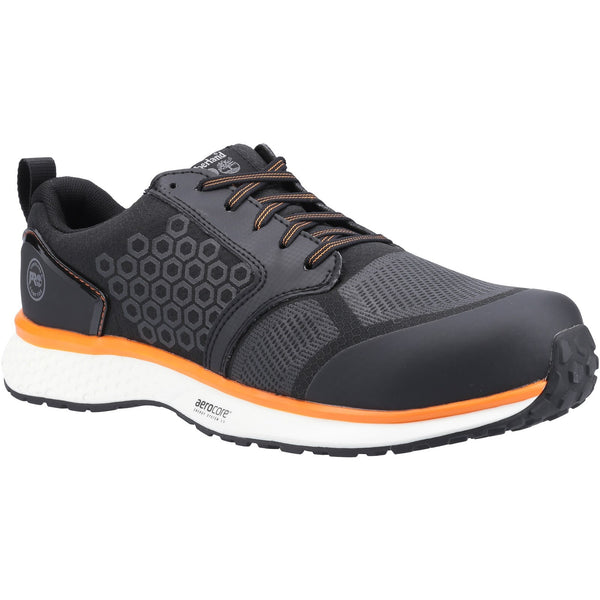 Timberland Pro 32729-55903 Reaxion Composite Safety Trainer - Mens, Black/Orange