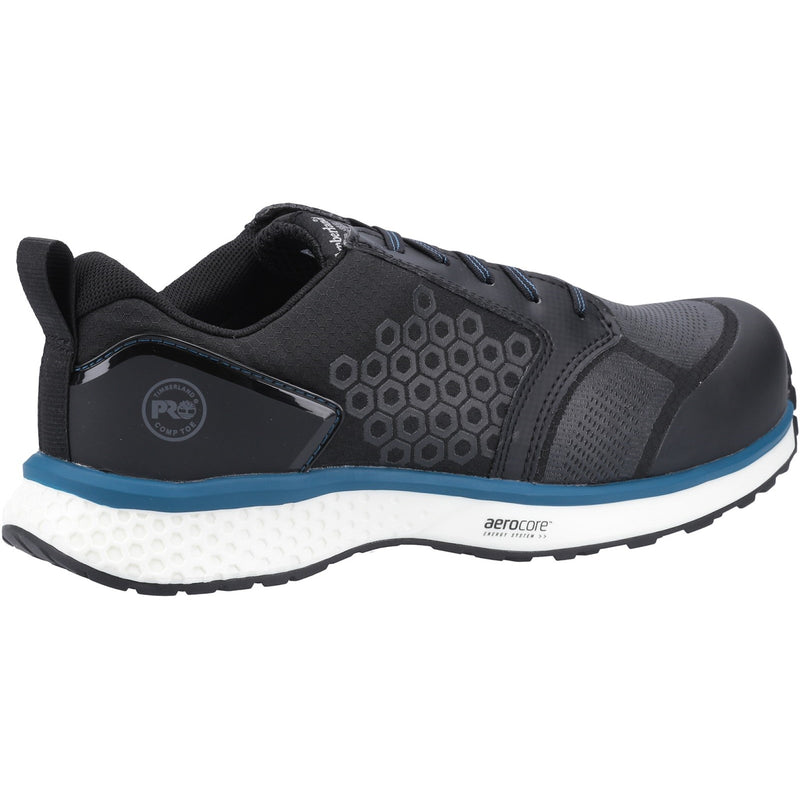 Timberland Pro 32729-55904 Reaxion Composite Safety Trainer - Mens, Black/Blue