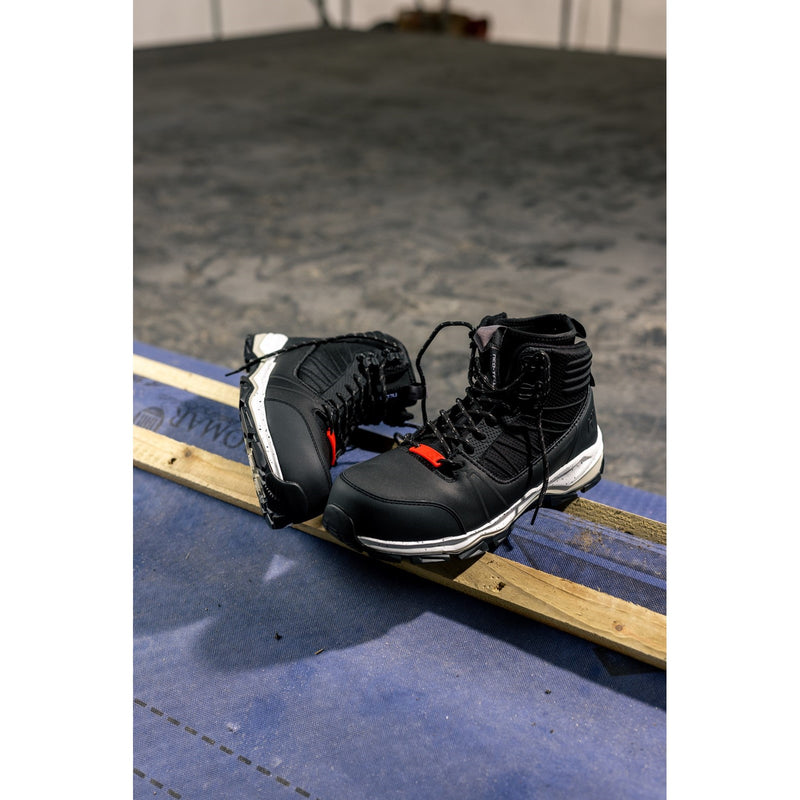 Hard Yakka 34691-59342 Neo 2.0 PR Hybrid Side Zip Safety Boot- Mens, Black