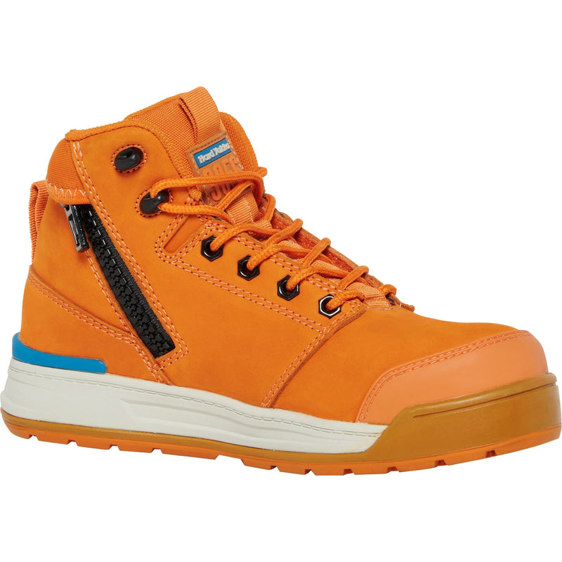 Hard Yakka 34695-69814 3056 PR Side Zip Safety Boot- Womens, Orange