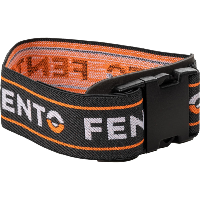Fento 35380-65954 2 Elastics With Clip Fento Original- Black/Orange