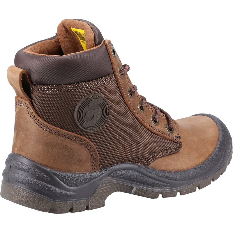 Safety Jogger 36291-67697 Dakar S3 Safety Boots - Mens, Brown/Taupe
