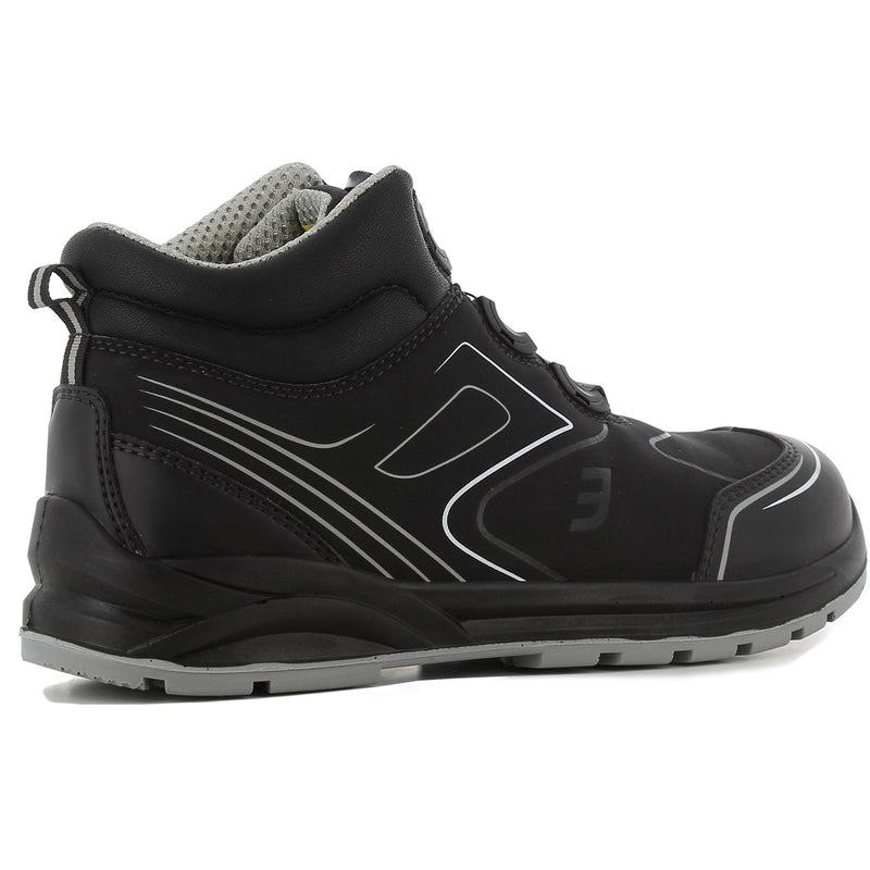 Safety Jogger 36300-67710 Cador S3 MID TLS Safety Boots - Mens, Black