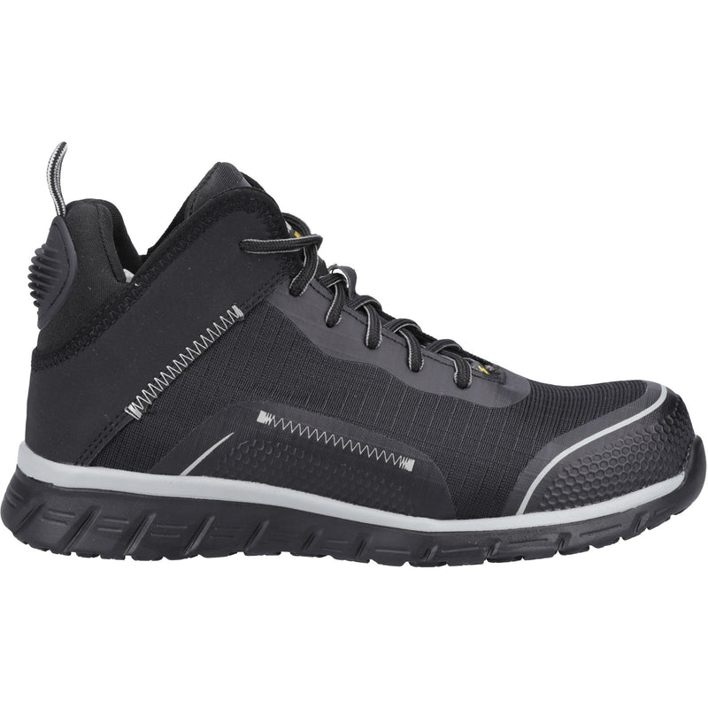 Safety Jogger 39508-73698 LIGERO2 S1P MID Safety Boot - Mens, Black