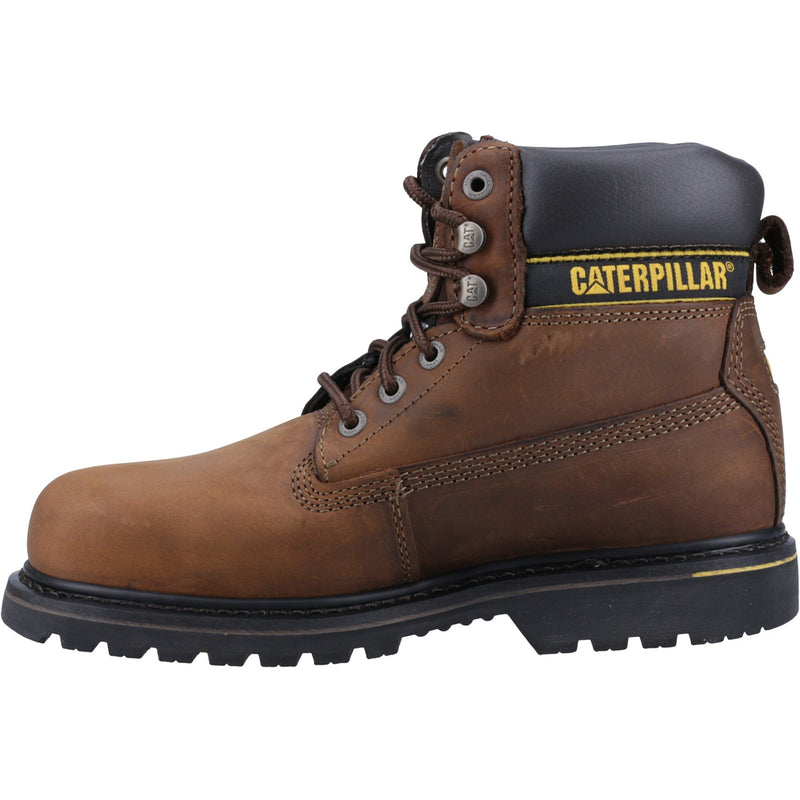 Caterpillar 12807-15307 Holton Safety Boot- Mens, Brown