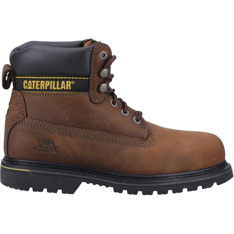 Caterpillar 12807-15307 Holton Safety Boot- Mens, Brown