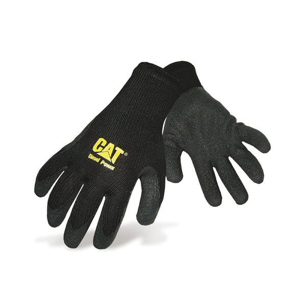 Caterpillar 14218-17795 Thermal Gripster Glove- Mens, Black