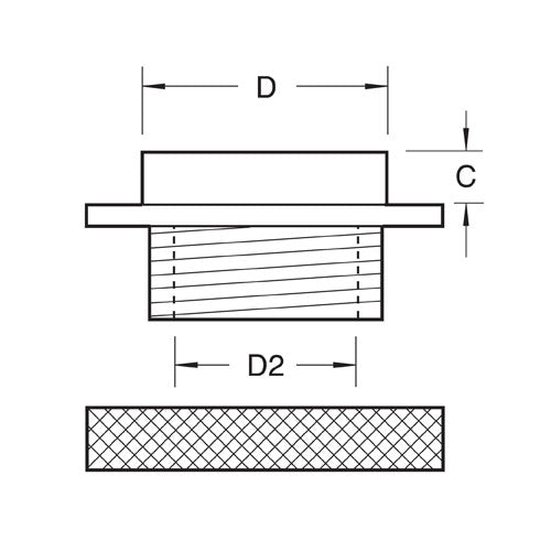 Trend Tools GB/US/160 Guide Bush Usa 16Mm Hinge Jig