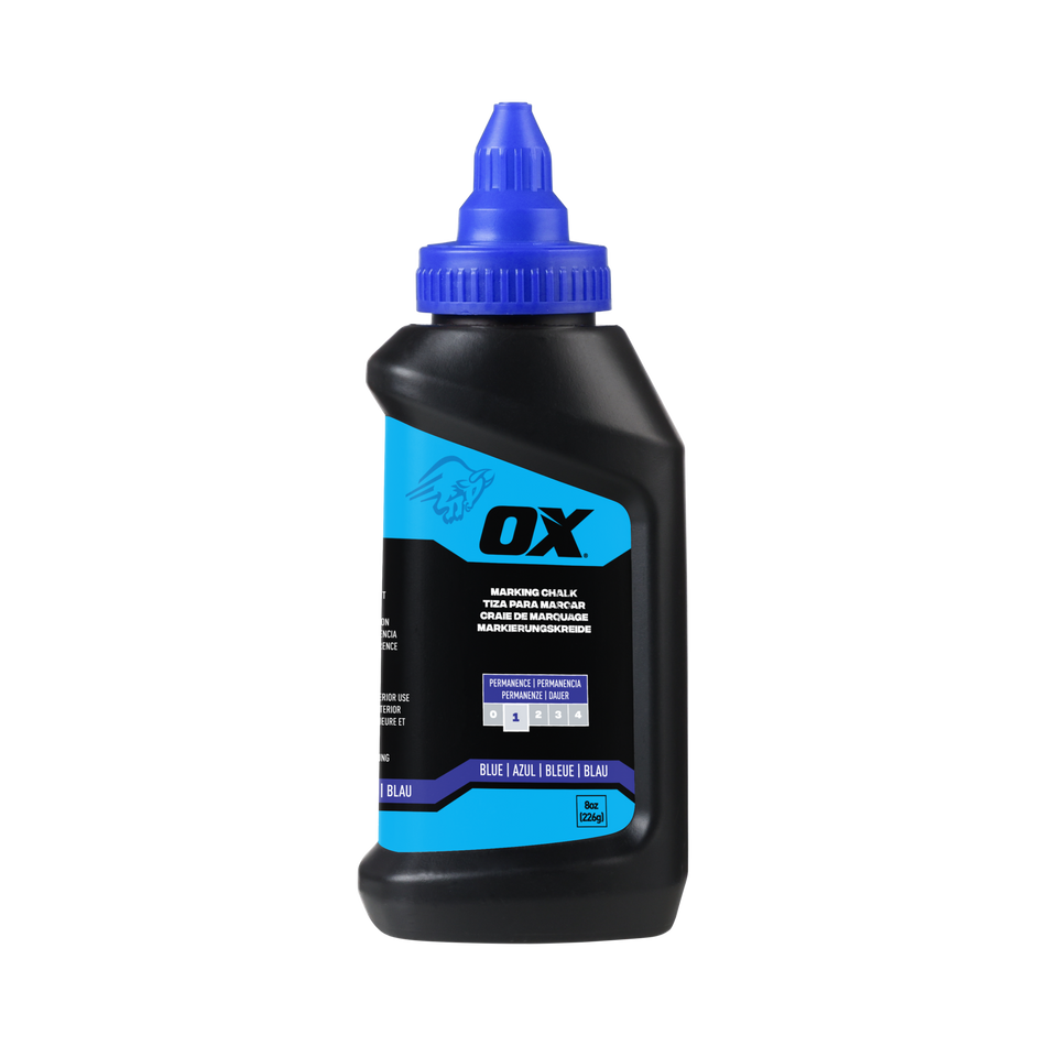 OX 8-Ounce Standard Blue Marking Chalk - Permanence 1