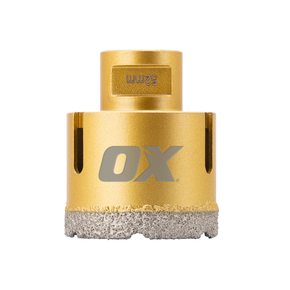 Premium M14 Dry Cut Diamond Tile Drill - 52mm