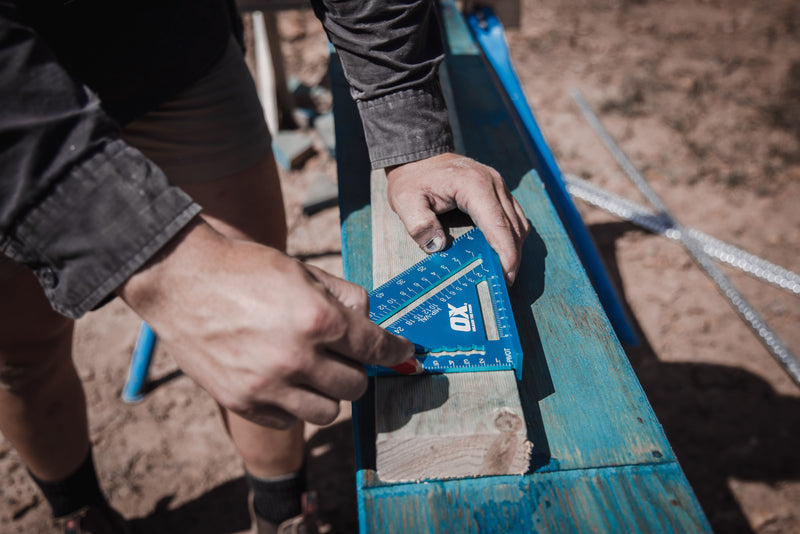OX Tools OX-P506518 Pro Aluminium Rafters Square Metric - 180mm