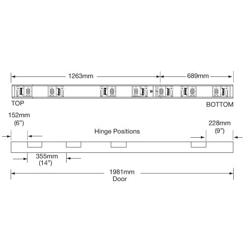 Trend Tools H/JIG/C Hinge Jig Skeleton Two Part In Case