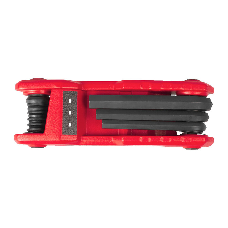 Milwaukee 4932480978 Metric Folding Hex Key Set - 8pc