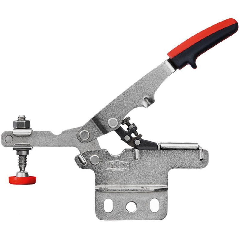 Bessey STC-HV20 Horizontal toggle clamp with open arm and vertical base plate, BE102172