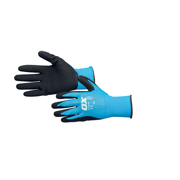 OX Tools OX-S484210 Latex Flex Glove Size 10 / XL
