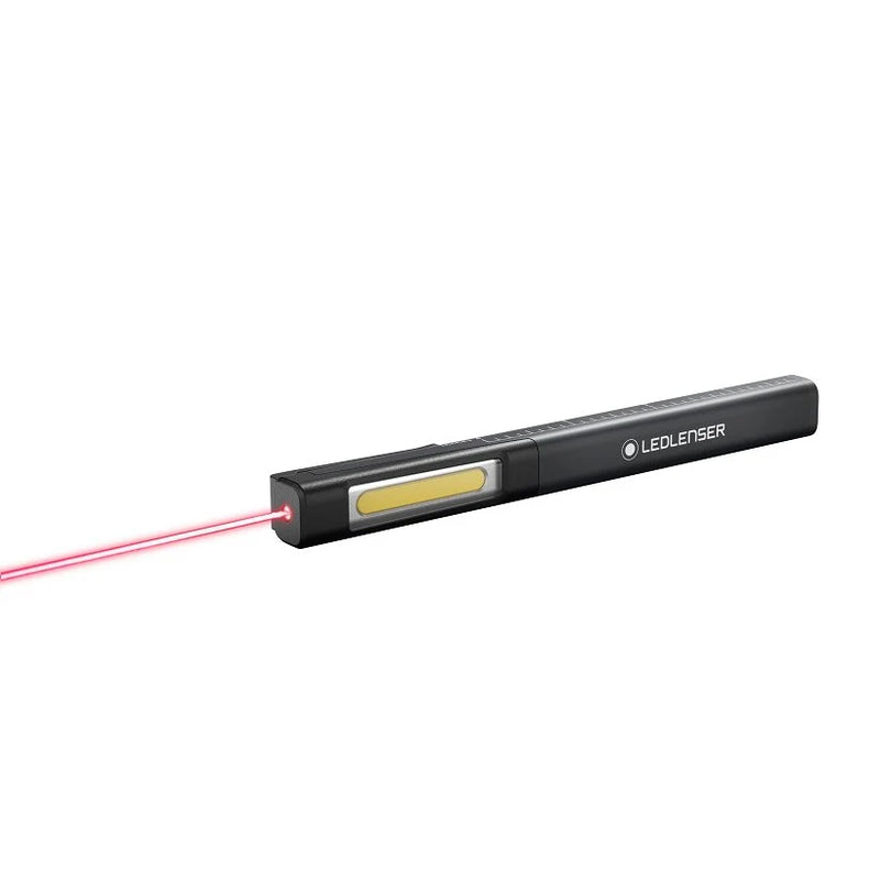 Ledlenser 502083 iW2R-LASER RECHARGEABLE Inspection Lamp (150) with Laser Pointer