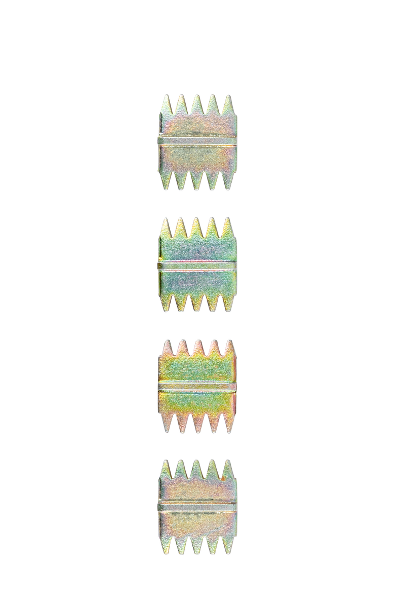 OX Tools OX-P080725 Pro 25mm Scutch Combs - 4 pack