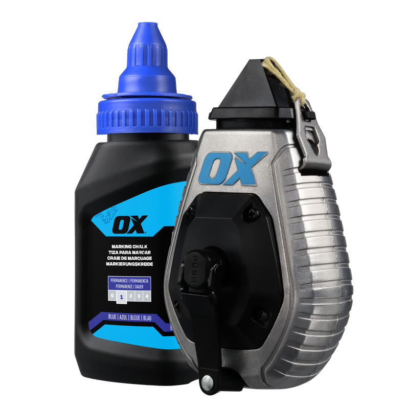 Pro 30m/100' Aluminum Chalk Reel Value Pack - Kevlar Bold Line / 6:1 Gear Ratio