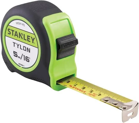 Stanley STHT30602-1 HI-VIZ Tylon Tape Measure 5M
