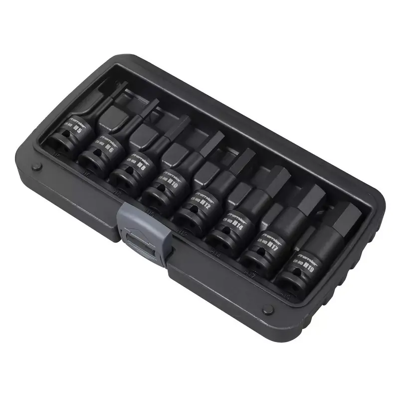 Sealey AK5601 Impact Hex Socket Bit Set 8pc 1/2"Sq Drive