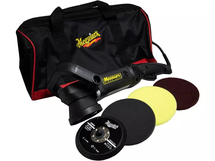 Meguiar's MT320 KIT - Professional Dual Action Polisher with Polishing/Finishing/Cutting Pads