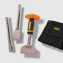 Roughneck 31-935 Gorilla 3pc Bolster and Chisel Set with Non-Slip Guard